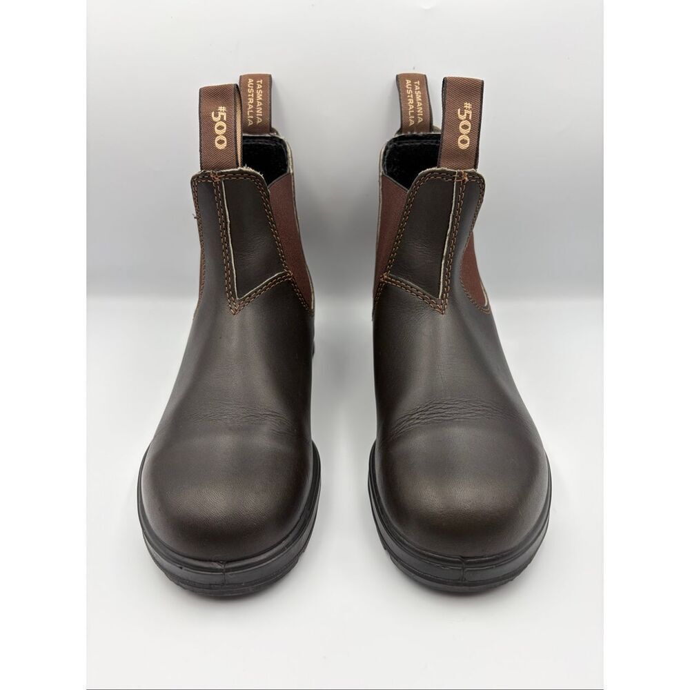 BLUNDSTONE Women’s Originals #500 Chelsea Boot in Stout Brown Size 4.5/US 7.5 - Picture 2 of 13